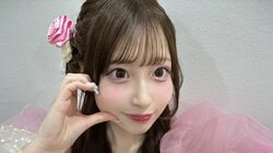 CUTIE STREET桜庭遥花 アイドル姿から一転の“バチイケ”ショット披露！ギャップある黒衣装のクールな姿に「かっこよすぎます」とファン悶絶