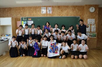 【PFUブルーキャッツ石川かほく×学校給食】選手によるメニューの考案および学校訪問の実施