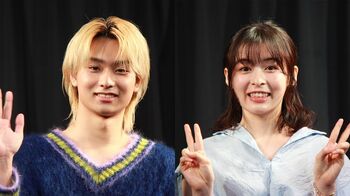 森七菜＆奥平大兼 原作漫画と同じロケーションに「ファンとして聖地巡礼をした感覚」