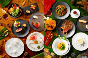 秋から冬へ―海山の恵みを味わうシェフのフレンチプログラム「山海の序章 Sea & Mountain Prelude」ディナープログラム「森羅の宵 Nature’s Finale」を提供