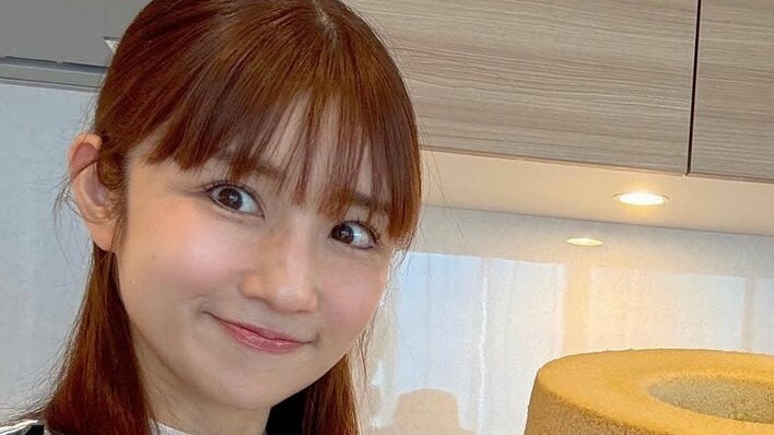 「とてつもなくデカい！」小倉優子 手作りシフォンケーキを披露！黄金色にふっくらと焼けた迫力満点の出来栄えに「お店で売ってるみたい」「プロですやん」