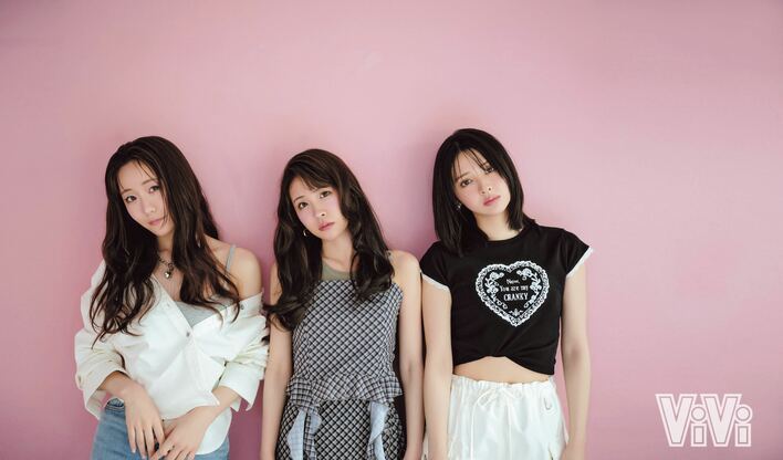 色っぽさ増しちゃいました？」FRUITS ZIPPERの3人がメイクで大人の