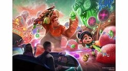 東京ディズニーランドに2027年春登場 世界初『シュガー・ラッシュ』テーマのアトラクション名称が決定！現在の『スペース・マウンテン』周辺の様子も公開
