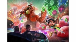東京ディズニーランドに2027年春登場 世界初『シュガー・ラッシュ』テーマのアトラクション名称が決定！現在の『スペース・マウンテン』周辺の様子も公開
