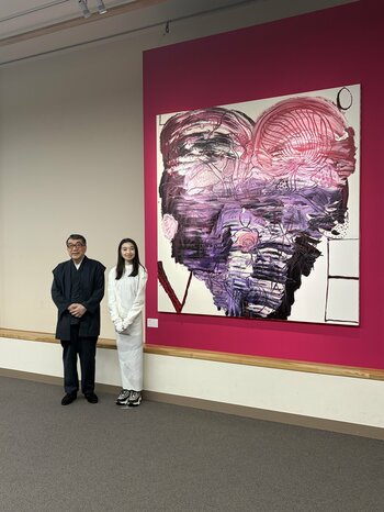 高橋龍太郎コレクション連携企画　川端龍子プラスワン（前期）「川内理香子　LOVE, Wild Grape, Tiger, heart」開幕！