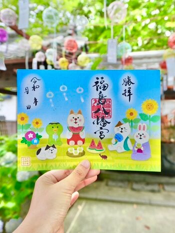 人気ミニチュアシリーズ「コンコンブル」と福島八幡宮が正式コラボ