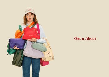 好きな色で、好きな場所へ。「Out n About（アウト ナバウト）」9月15日（火）よりアトレ恵比寿にて期間限定POP UPを開催。ブランド初となるヴィーガンレザーのバッグシリーズを先行販売！