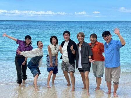 B&ZAI・橋本涼「家族旅行を見ているような気持ちになってもらえると思う」飯尾和樹、平祐奈らと沖縄“ちむどんどん”ツアー！『土曜はナニする！？』