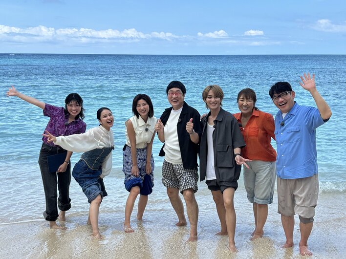 B&ZAI・橋本涼「家族旅行を見ているような気持ちになってもらえると思う」飯尾和樹、平祐奈らと沖縄“ちむどんどん”ツアー！『土曜はナニする！？』