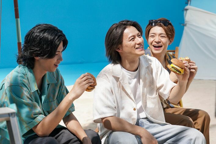 平野紫耀・岸優太・神宮寺勇太『Number_i』がマクドナルド新CMで